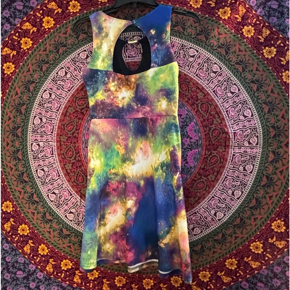 Nicki Minaj Galaxy Print Dress-Size Small - Picture 3 of 4